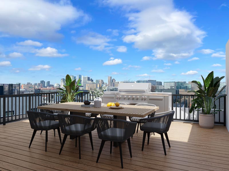 roof deck south boston